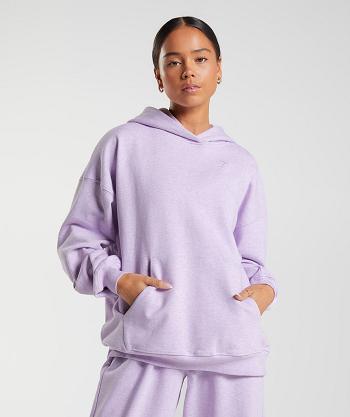 Dámské Mikiny S Kapucí Gymshark Rest Day Sweats Fialové | CZ 3586SGL